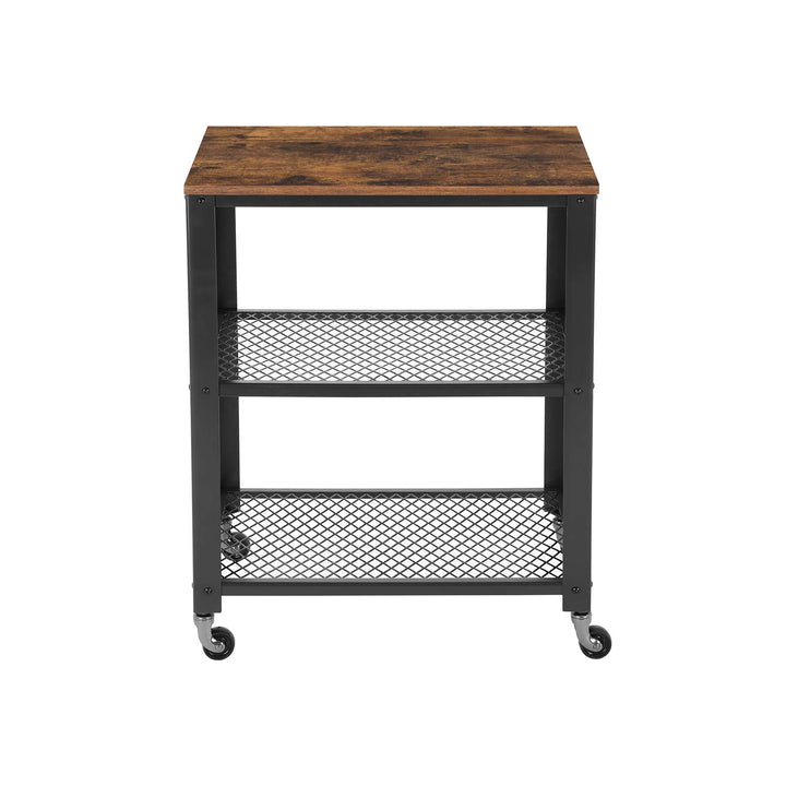 3 Tiers Serving Trolley