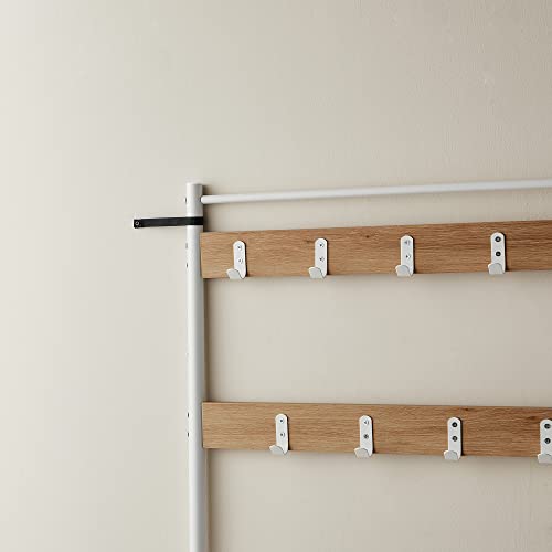 Coat Stand with Shoe Storage Bench and Rack