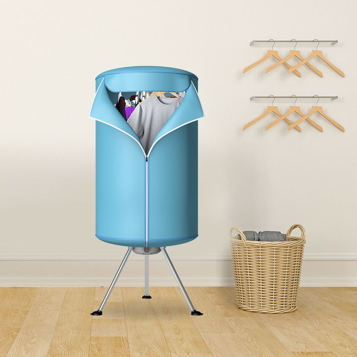 Portable Electric Clothes Dryer with Hot Air and Automatic Timer