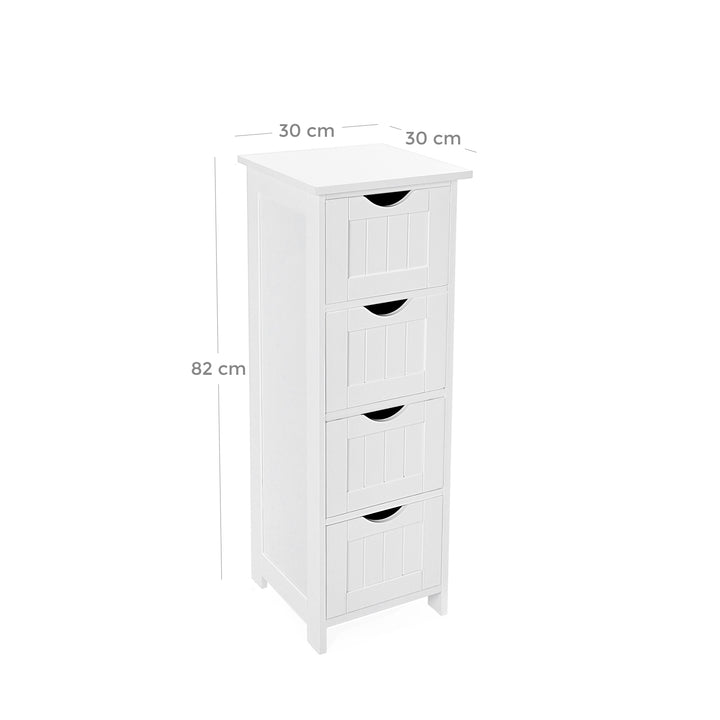 4 Drawers Storage Cupboard