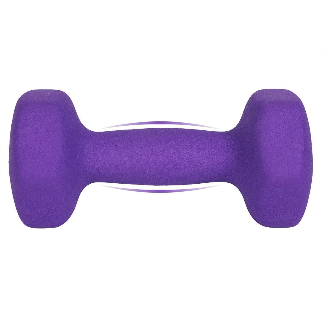 Purple Dumbbell Set