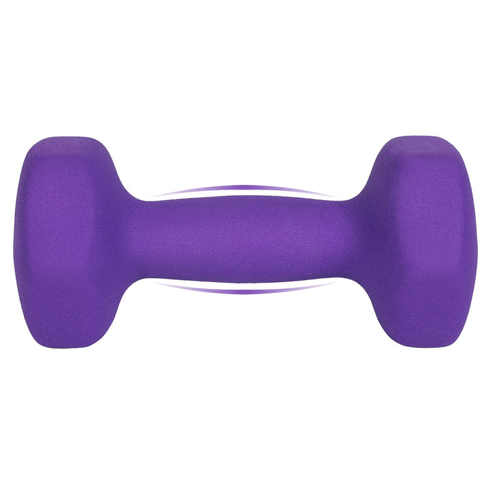 Purple Dumbbell Set