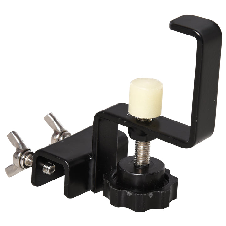 PawHut Rotatable Pet Grooming Tablewith Adjustable Arm Non-Slip Tabletop Locking System Aluminium Steel Frame Safety Leash Φ55 Black