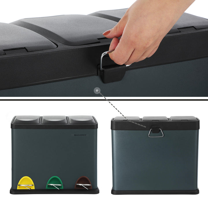 3-in-1 Rubbish Bin