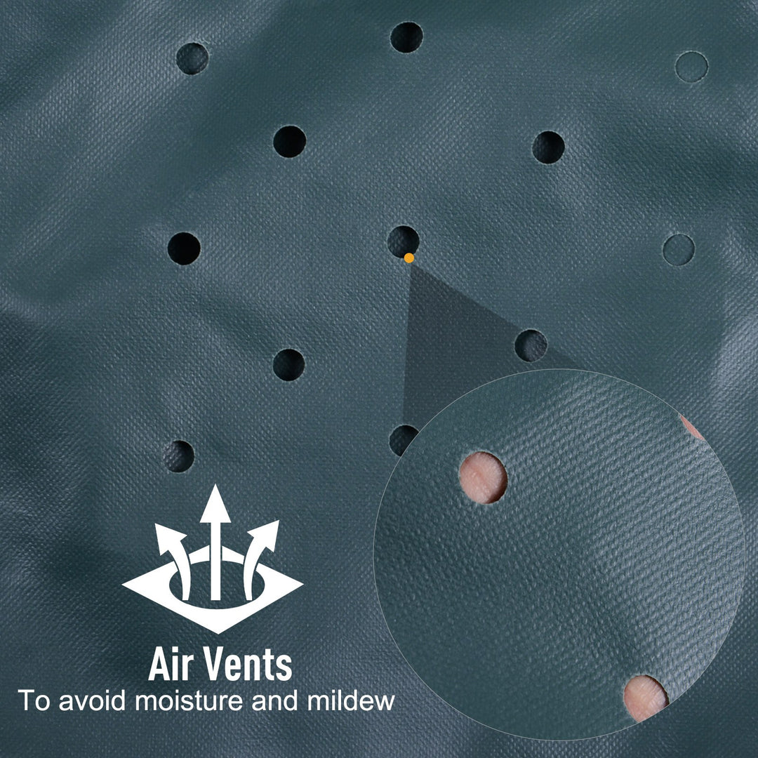 Garden  Patio Large Furniture Set Round Cover 600D Oxford Waterproof _193 x 80H cm