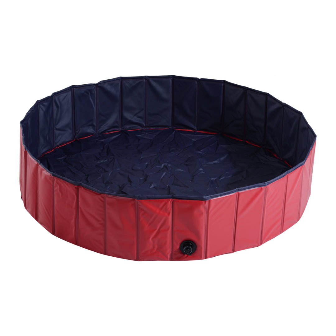 140 x 30H cm Pet Swimming Pool-Red