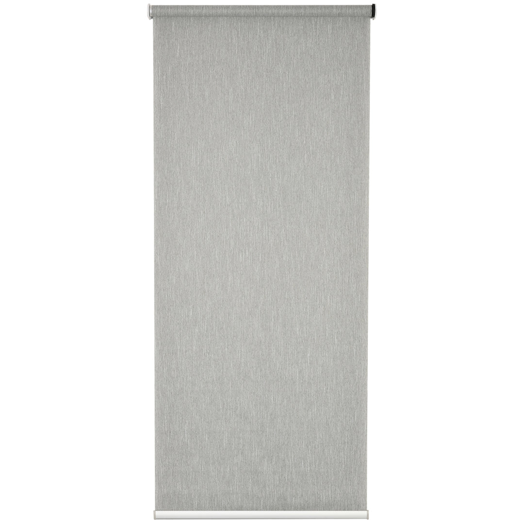 WiFi Smart Roller Blinds Window UV Privacy Protection with Rechargeable Battery, Electric Shades Blind Easy Fit Home Office, Grey, 80 x 180cm