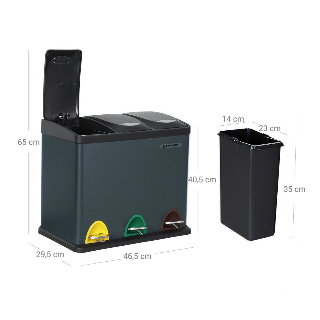 3-in-1 Rubbish Bin