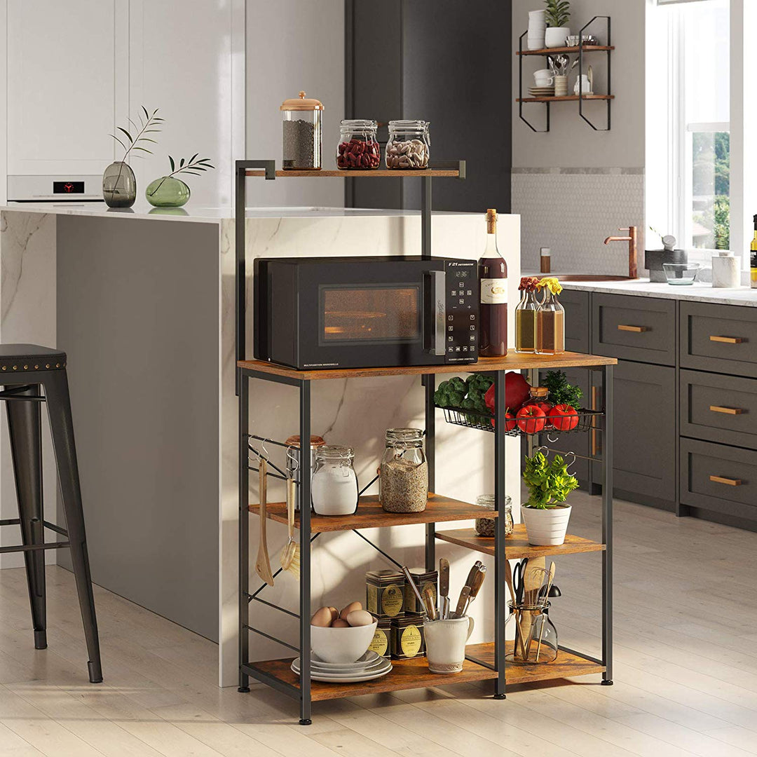 Baker’s Rack with Shelves