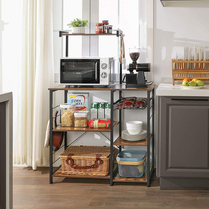 Baker’s Rack with Shelves