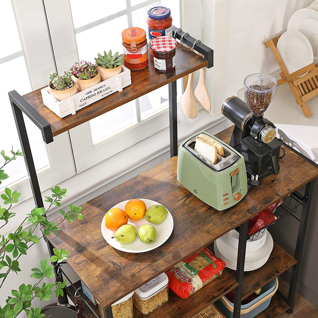 Baker’s Rack with Shelves