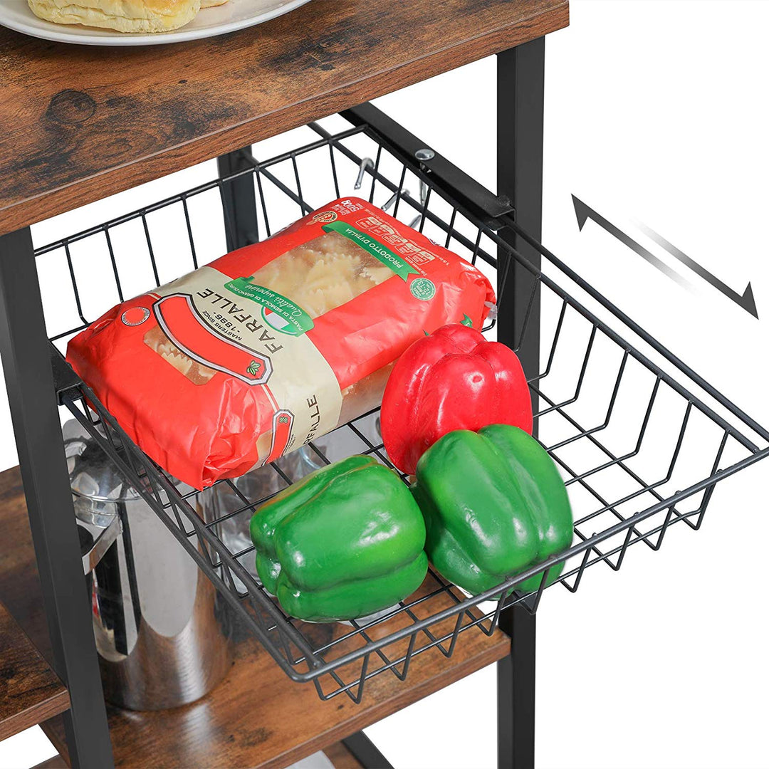 Baker’s Rack with Shelves
