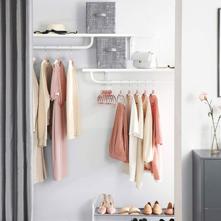 50-Pack Clothes Hangers with Swivel Hook