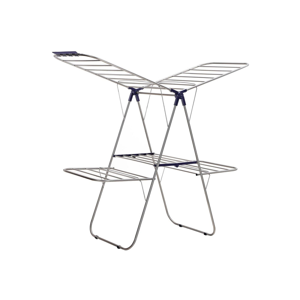 SONGMICS 2-Level Clothes Airer
