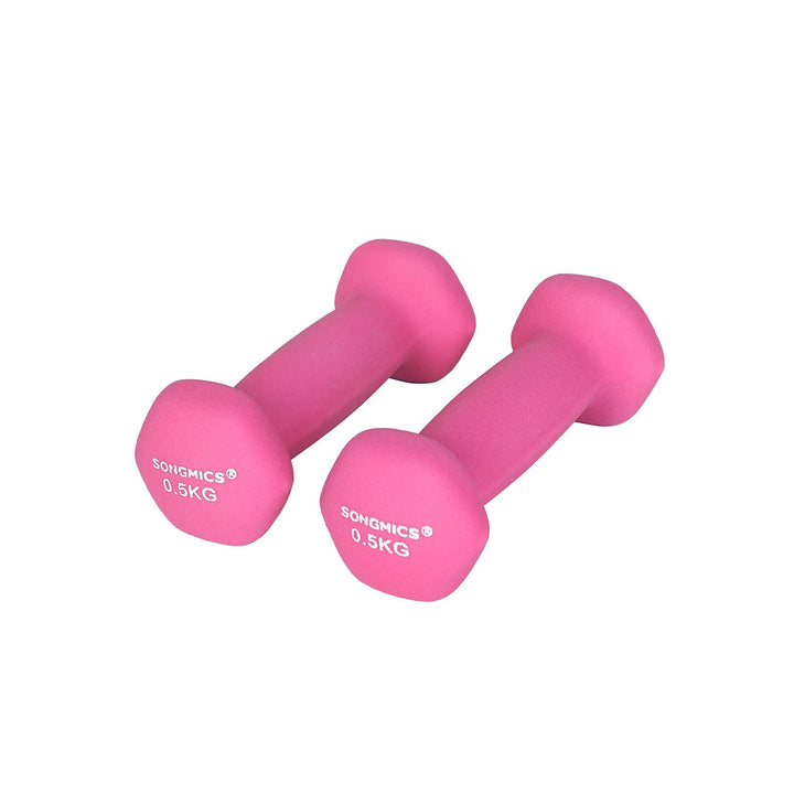Double Pink Women Dumbbells