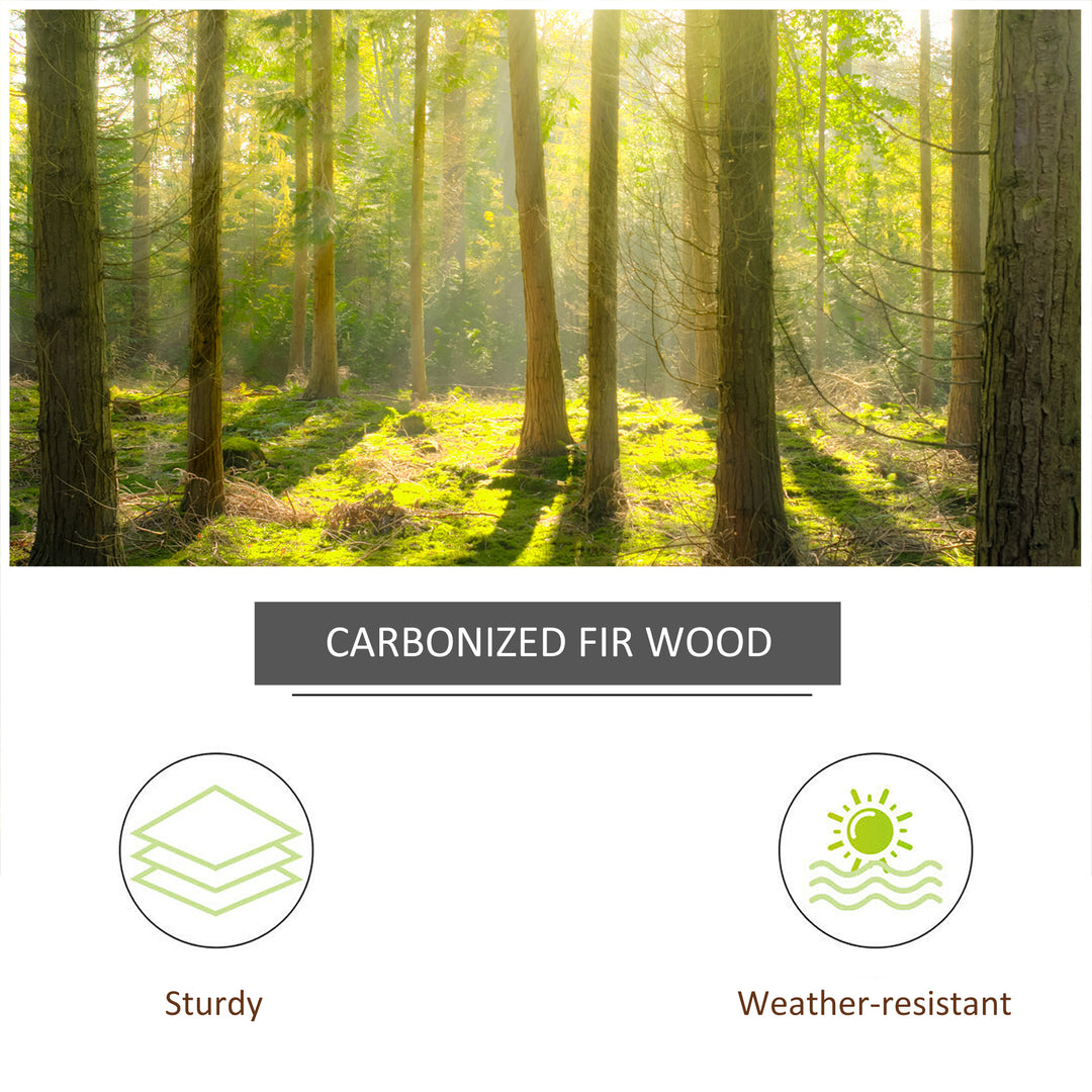 Fir Wood Outdoor Garden DŽcor Wishing Well Waterfall