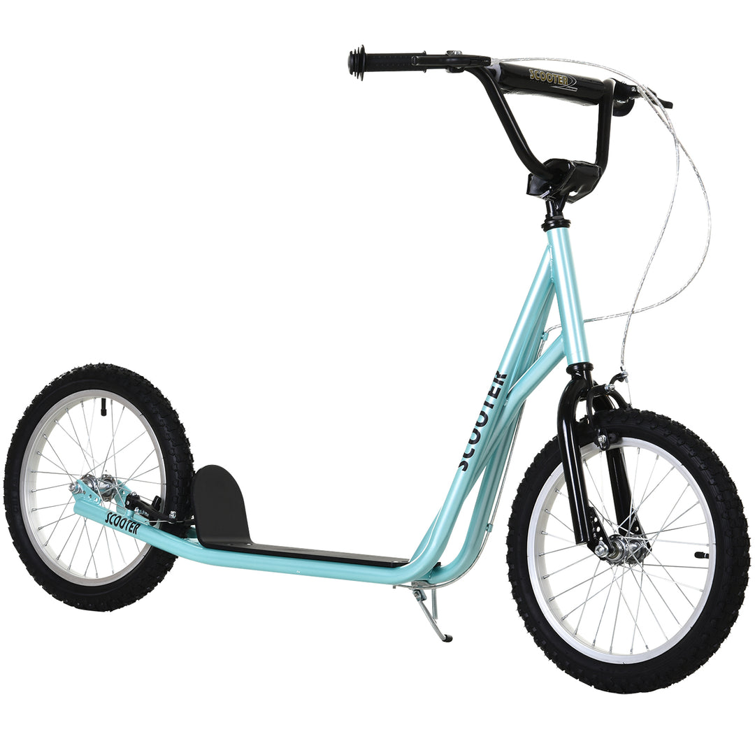 Kids Steel Frame Adjustable Kick Scooter Blue