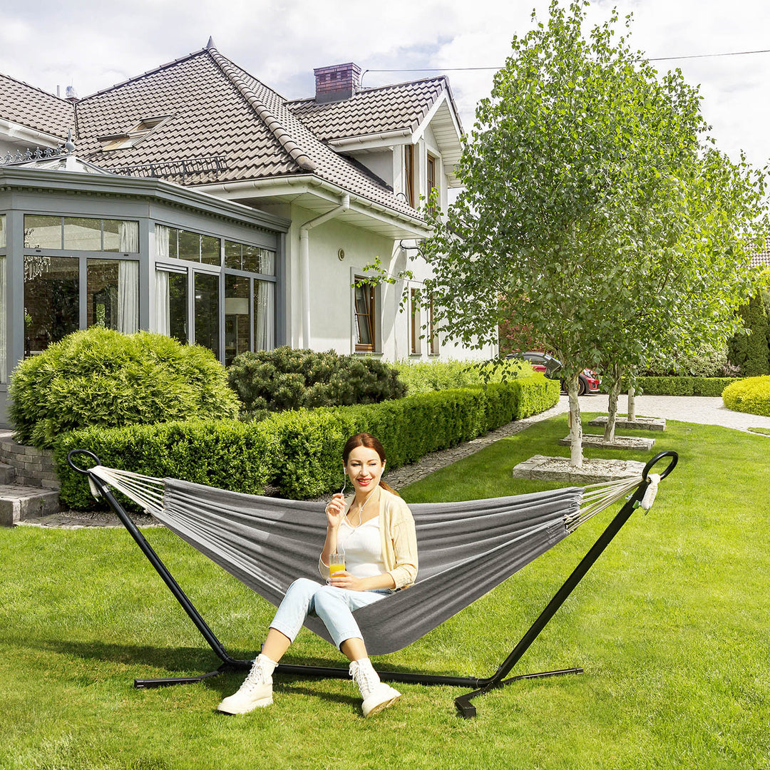 210 x 150 cm Hammock with Stand