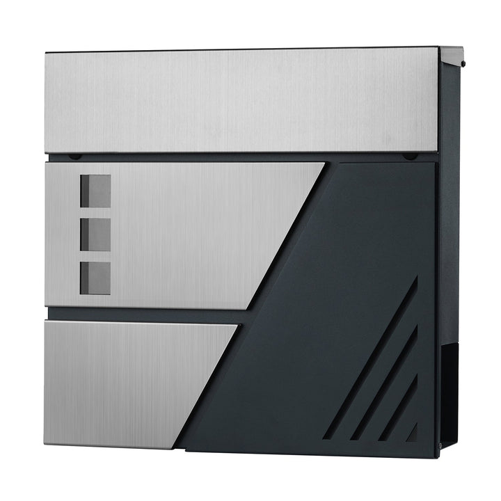 Wall-Mounted Letter Box with Viewing Windows