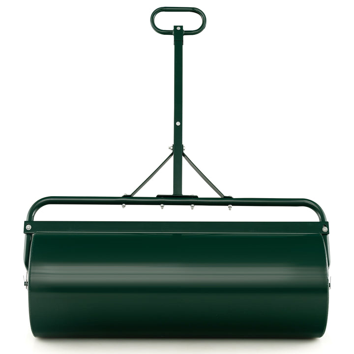 Metal Garden Lawn Roller-Green