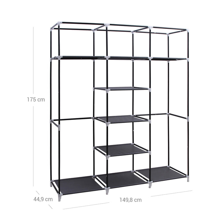 Gray Canvas Wardrobe