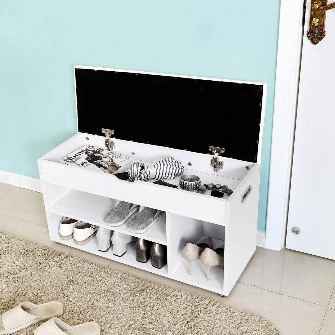 Hallway Cabinet Shoe Bench