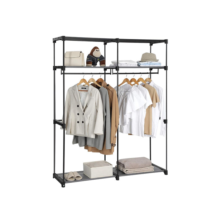 Hanging Rods Portable Wardrobe