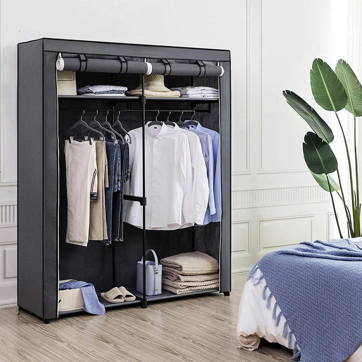 Hanging Rods Portable Wardrobe