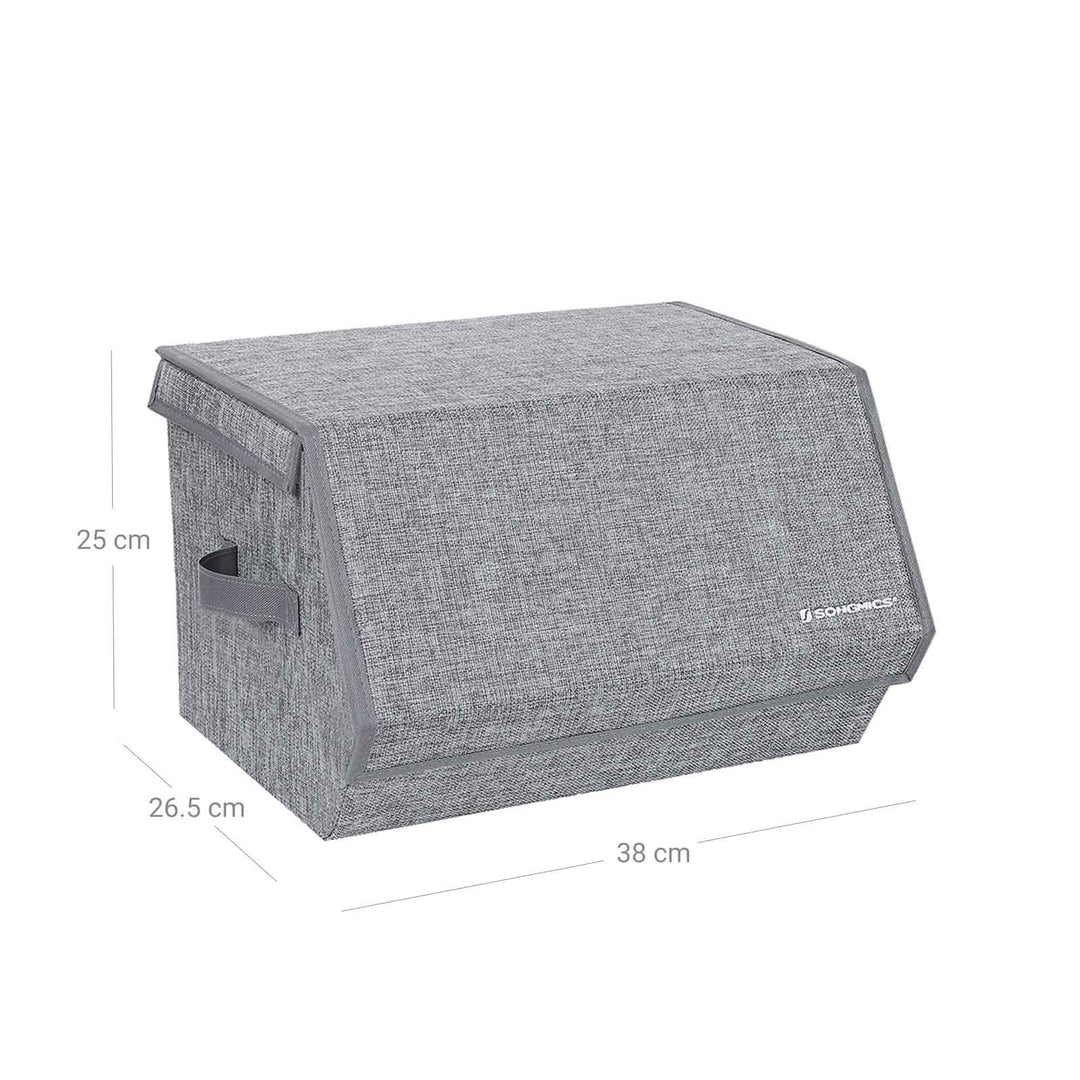 Hinged Lid Storage Boxes