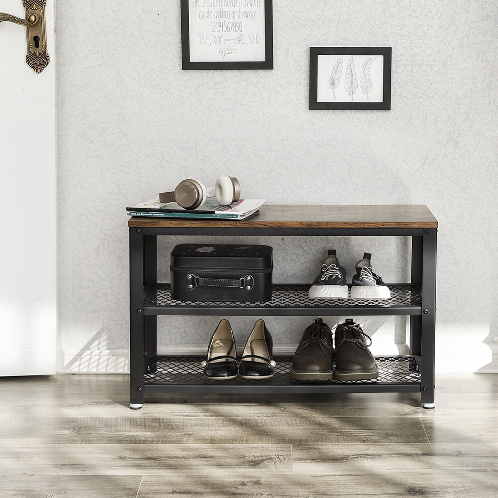 Industrial Storage Shoe Bench