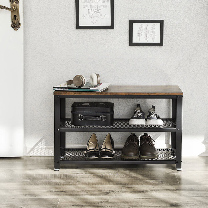 Industrial Storage Shoe Bench