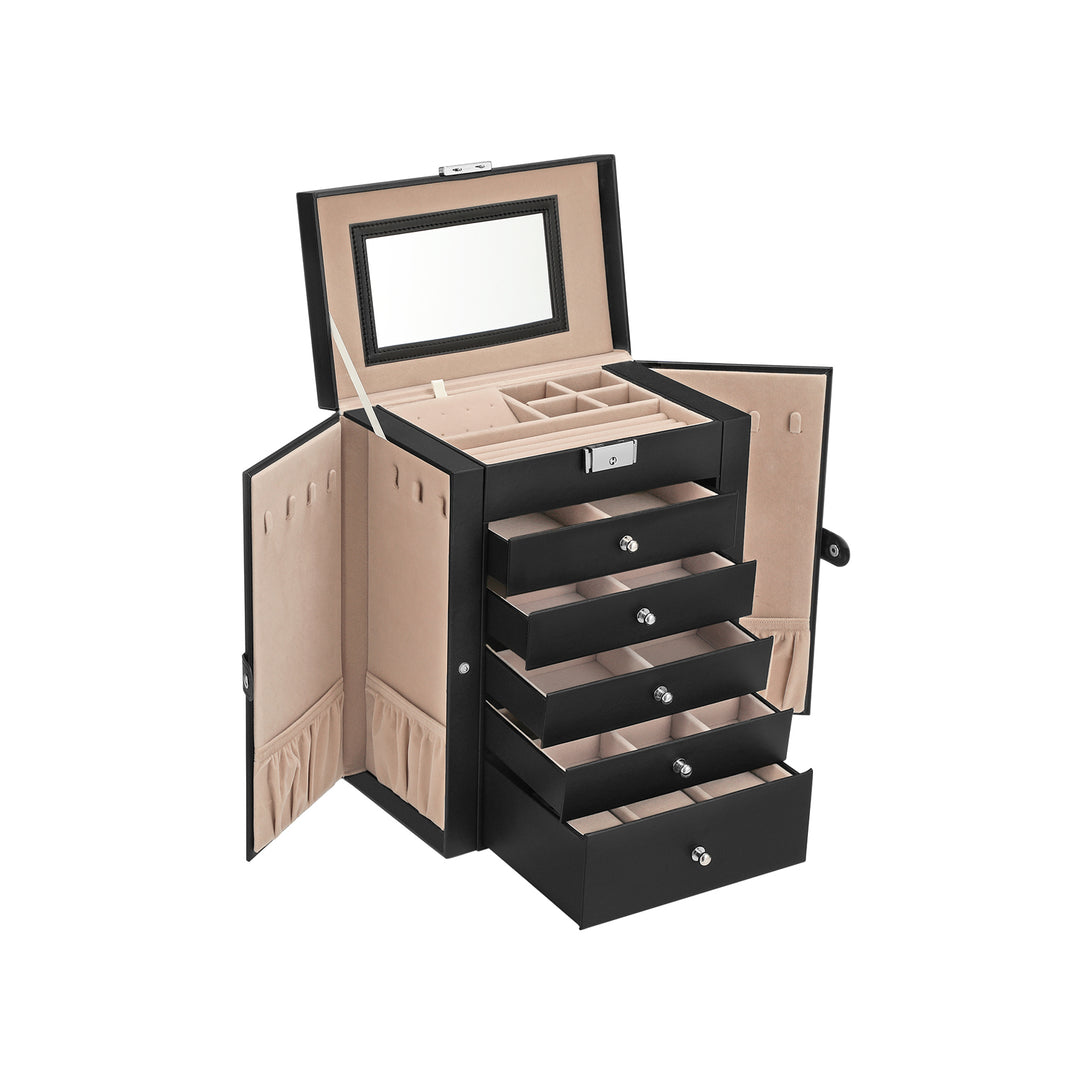 6-Tier Large Jewellery Box