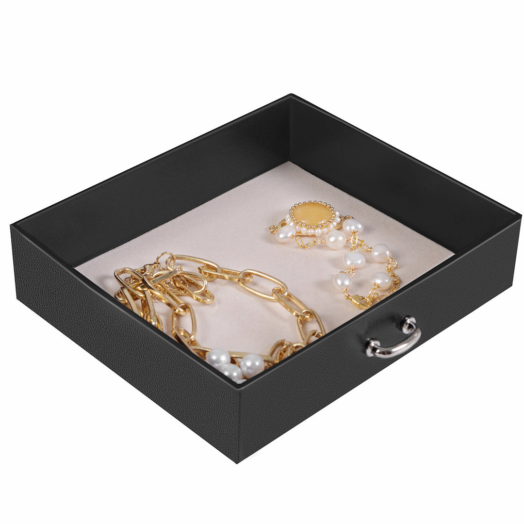 Black Jewelry Box with Lock