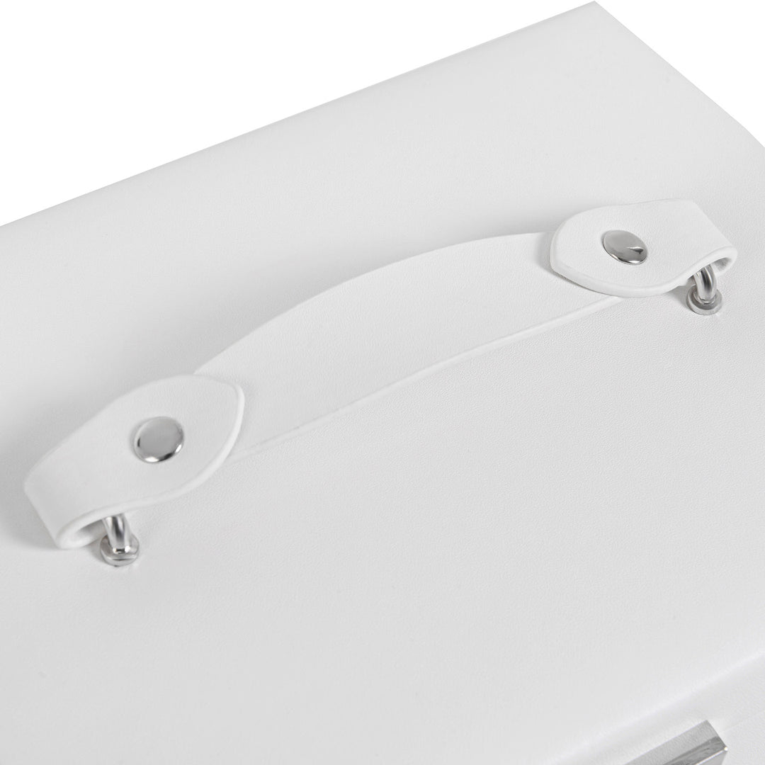 White Jewelry Storage Box for Women