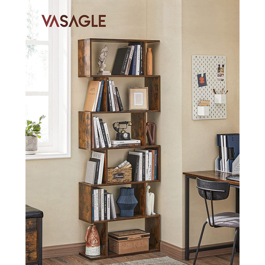 Freestanding Decorative Wooden Bookcase