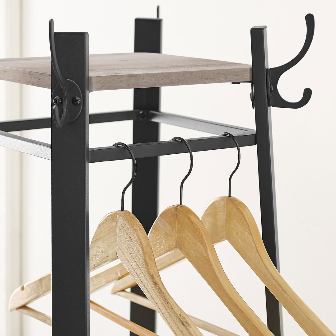 3 Shelves Coat Stand