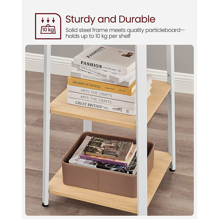 Coat Stand with 4 Shelves