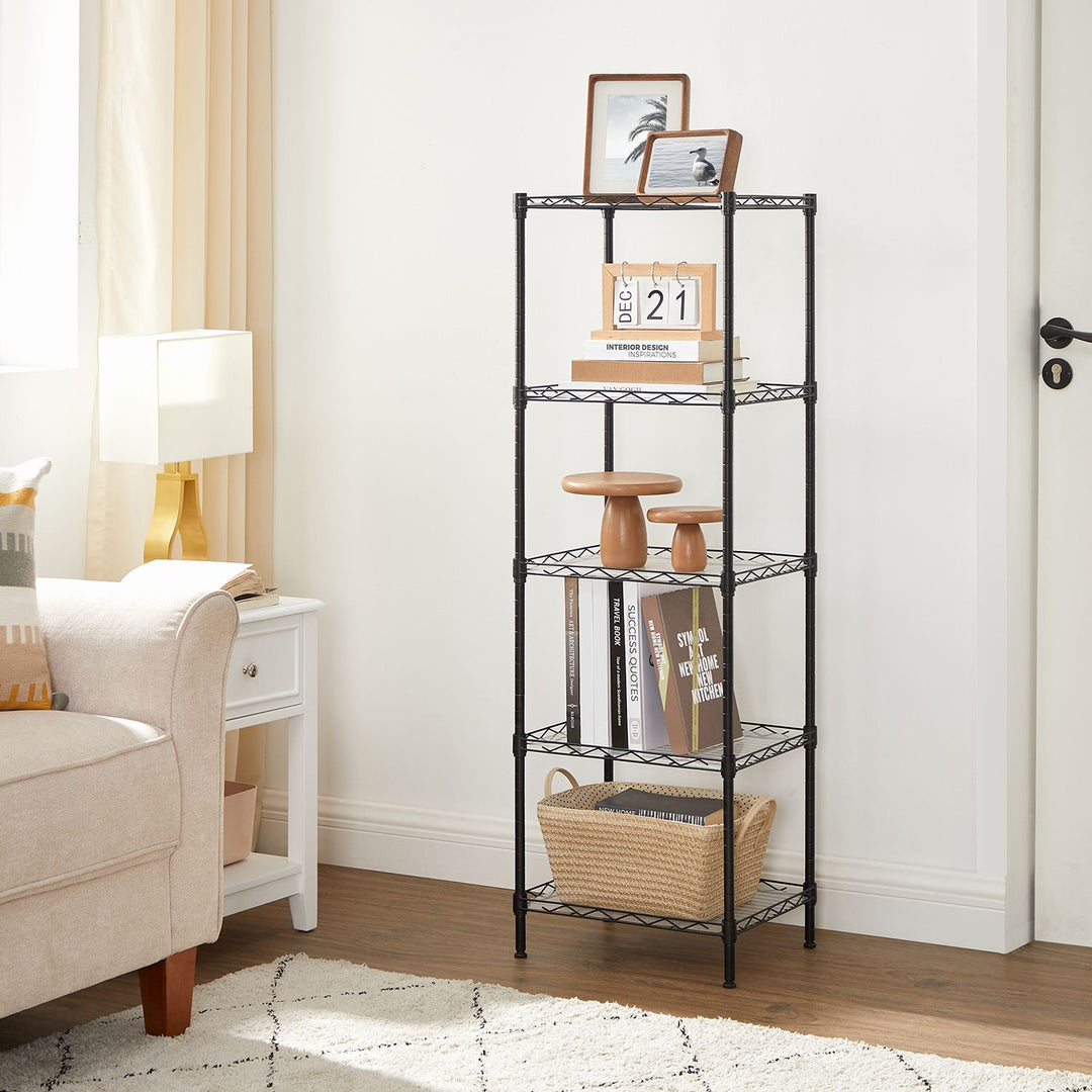 5-Tier Wire Shelving Unit