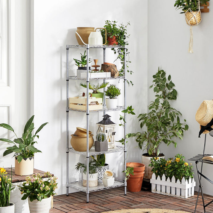 Metal Shelving Unit