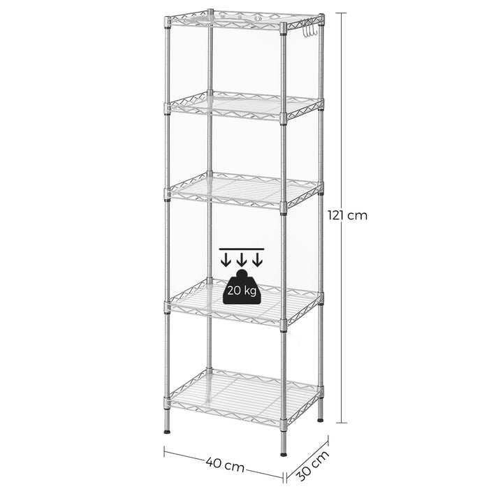 Metal Shelving Unit
