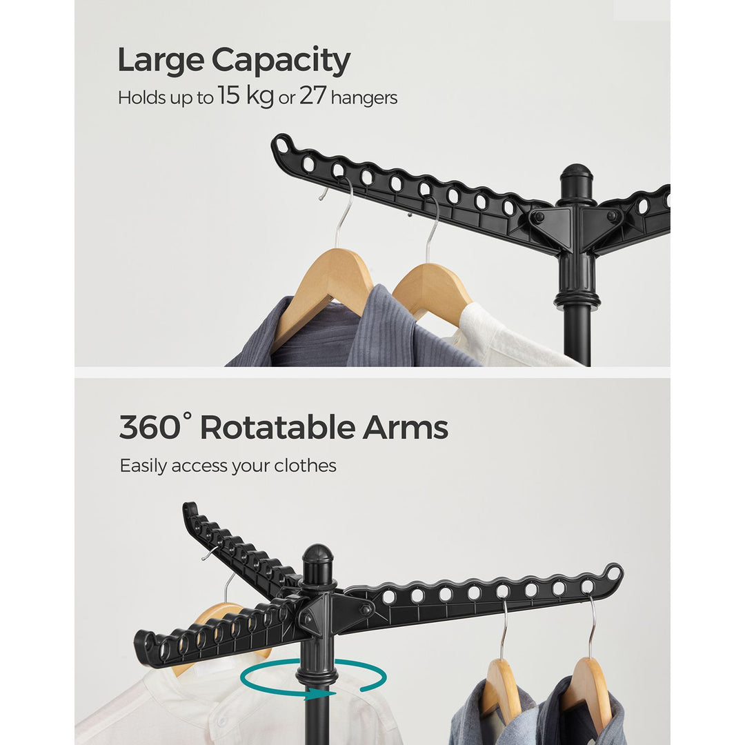 Clothes Airer Black