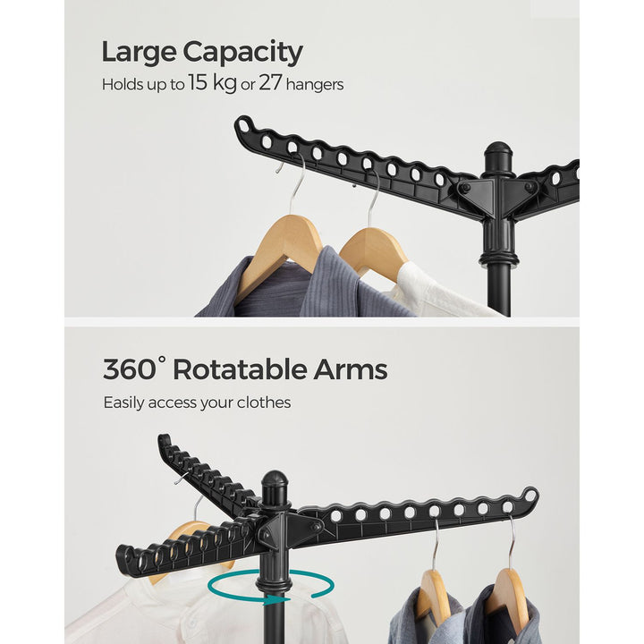Clothes Airer Black