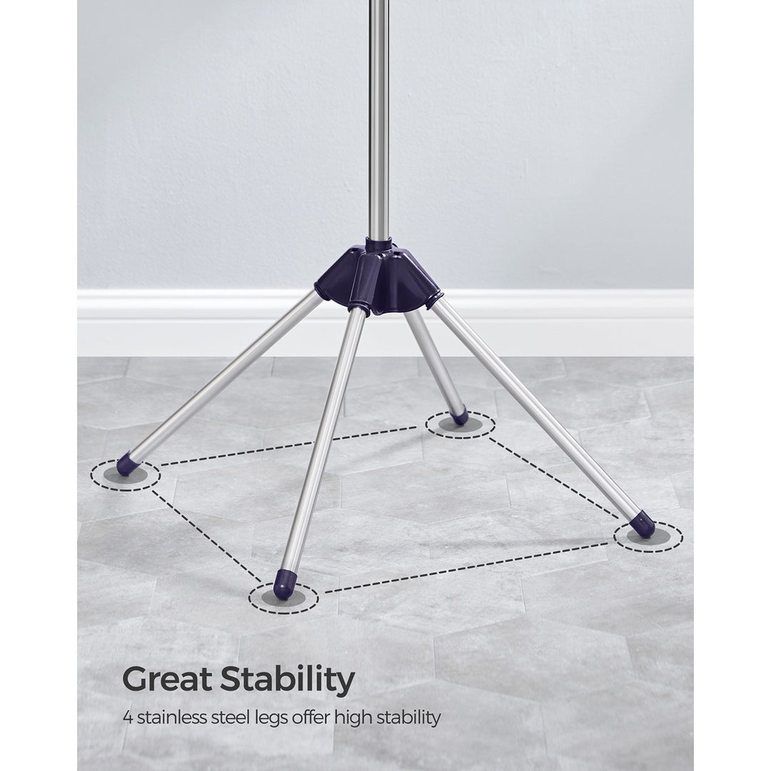 Clothes Airer with 3 Rotatable Arms