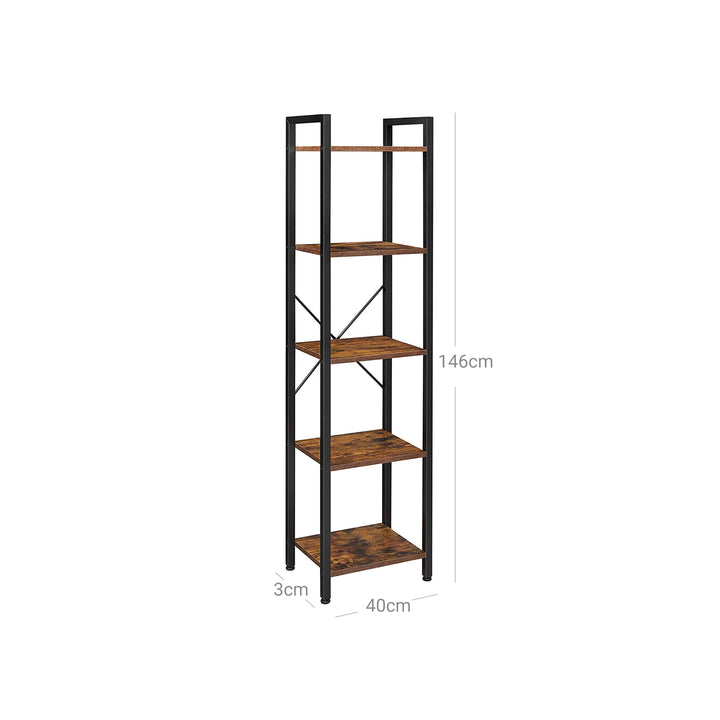 Industrial Brown 5 Layers Storage Rack Unit
