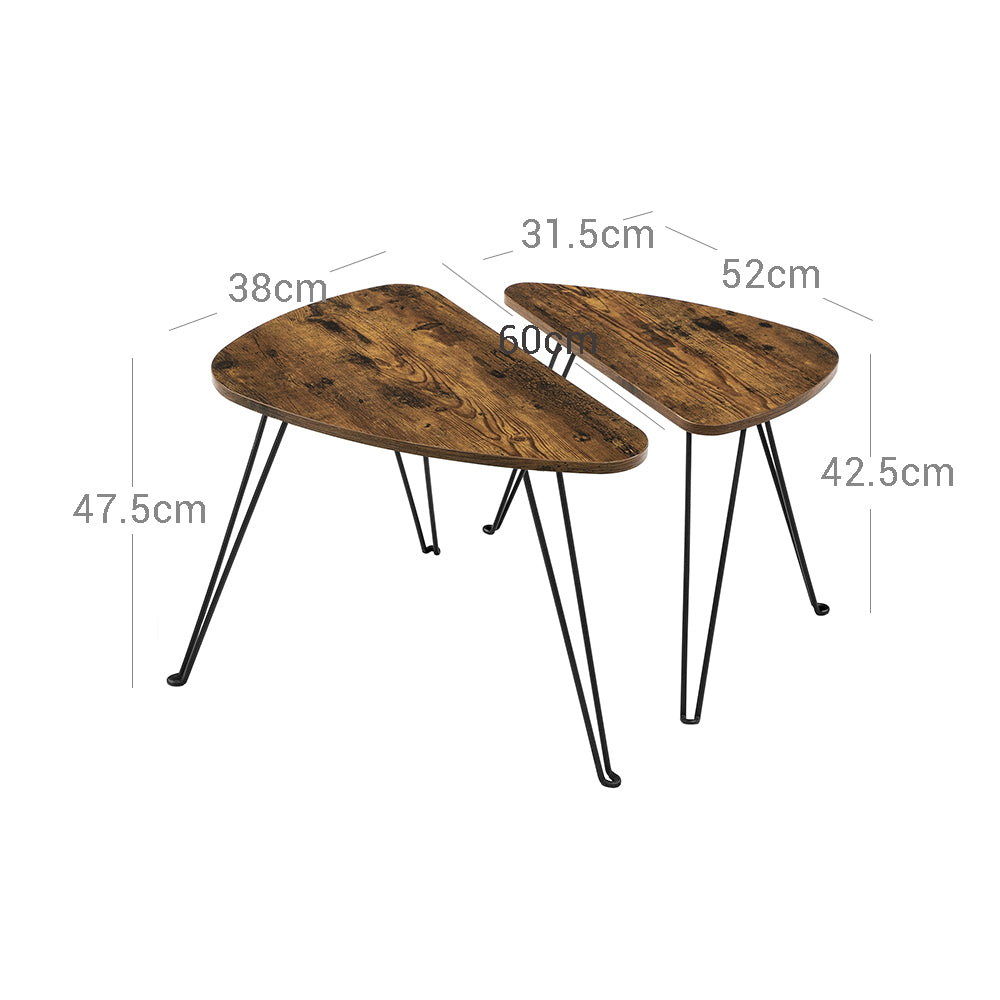 Set of 2 Side Tables