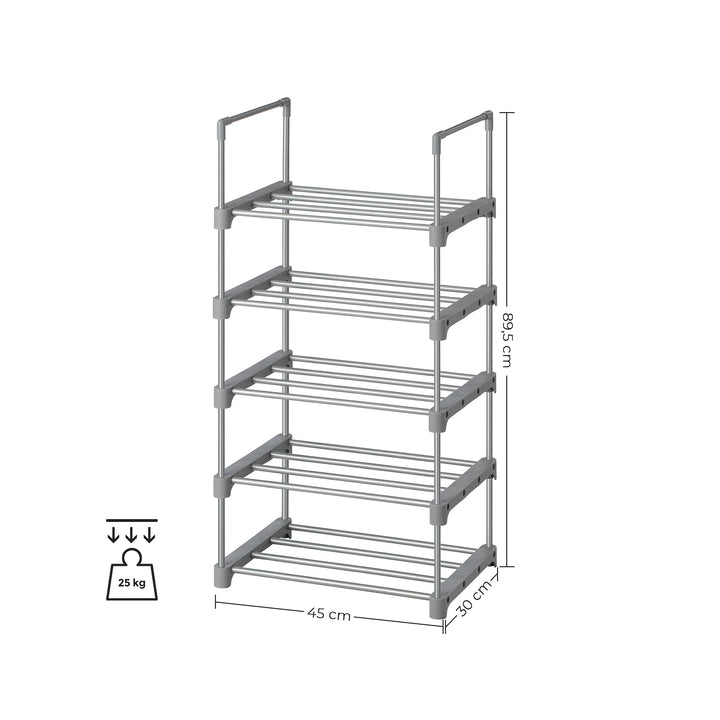5-Tier Shoe Storage Rack