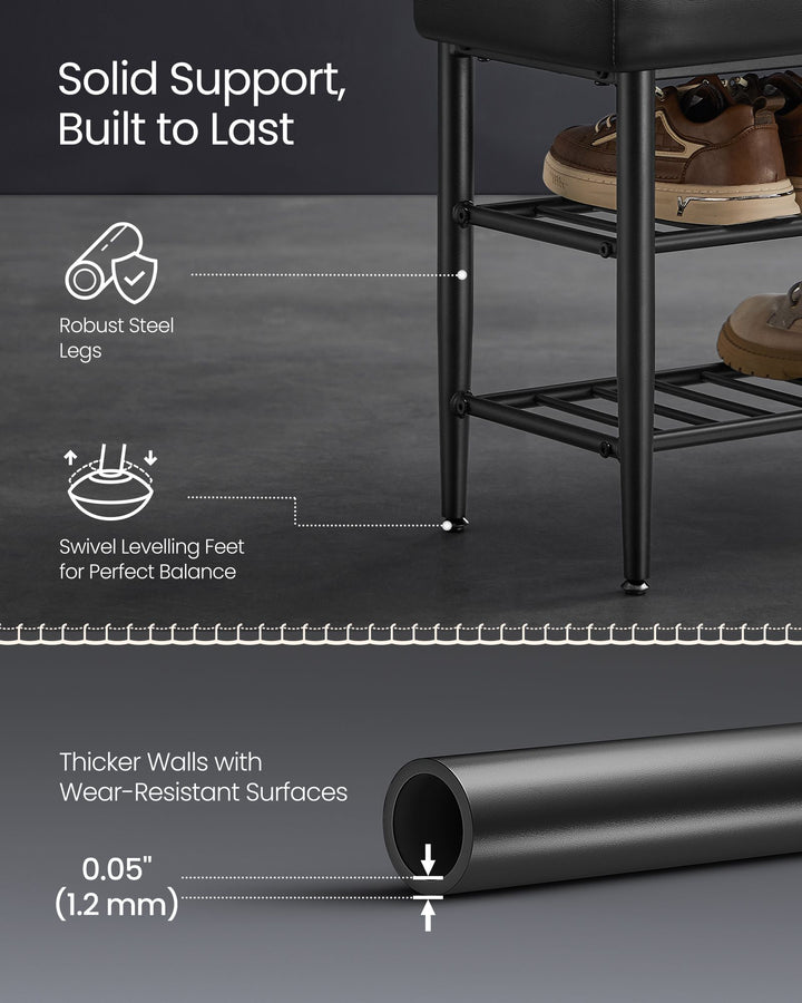 Shoe Bench Synthetic Leather
