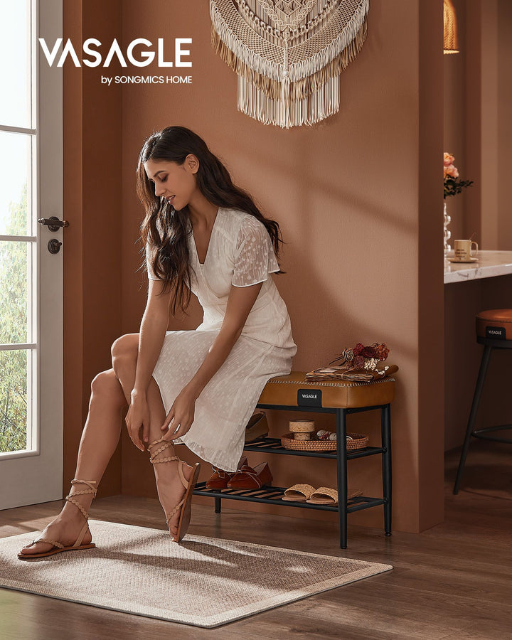 Shoe Bench Synthetic Leather