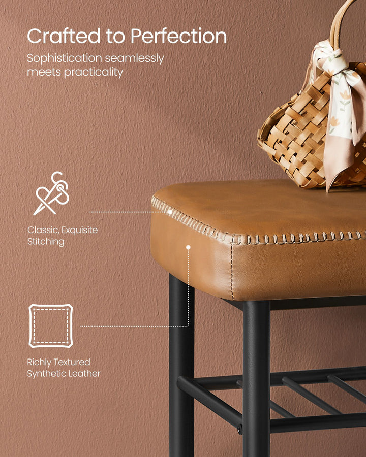 Shoe Bench Synthetic Leather