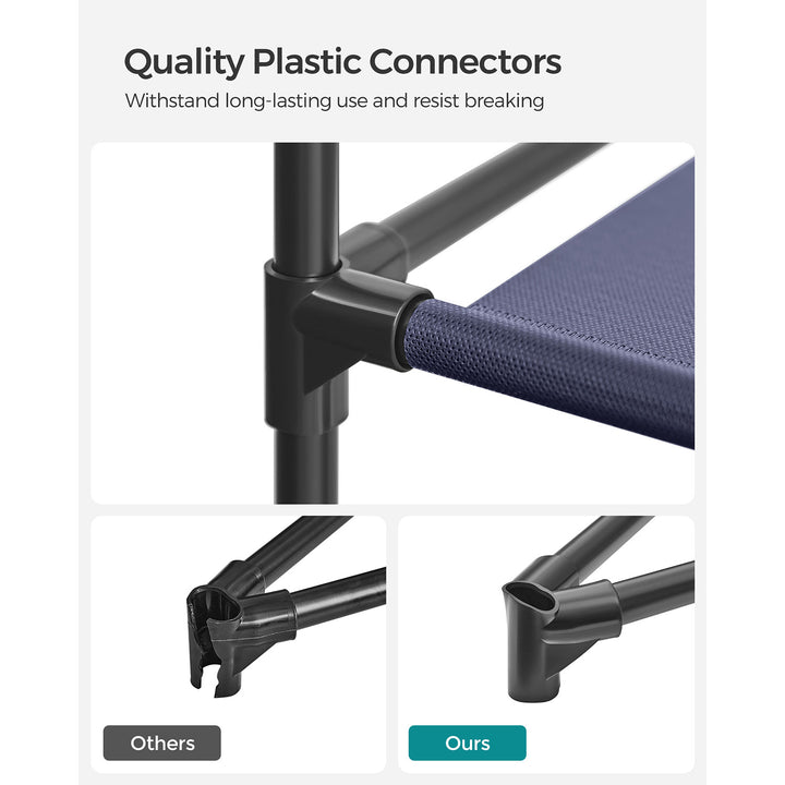 SONGMICS Fabric Wardrobe Navy Blue